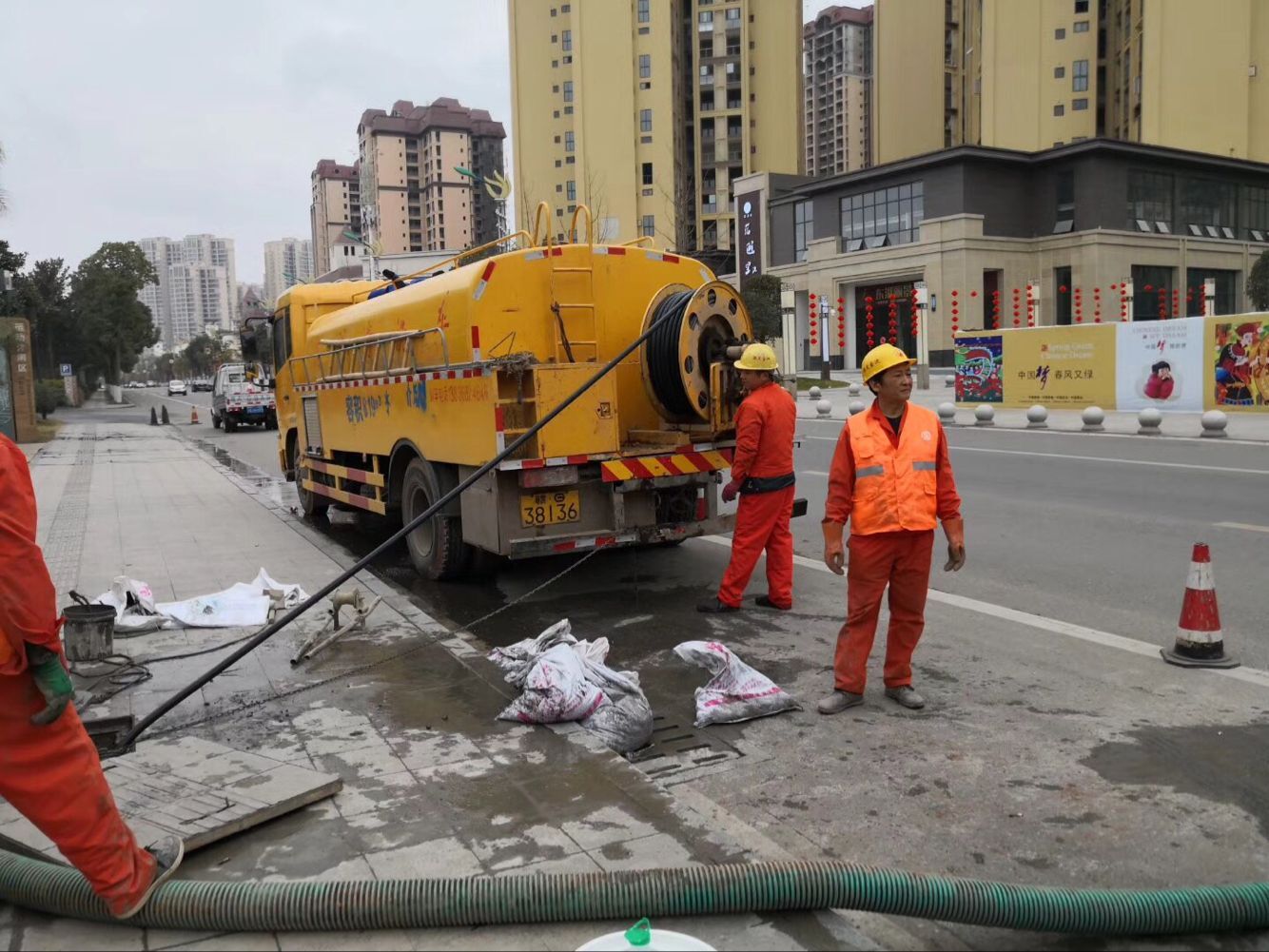 西固排污管道清淤-管道清洗