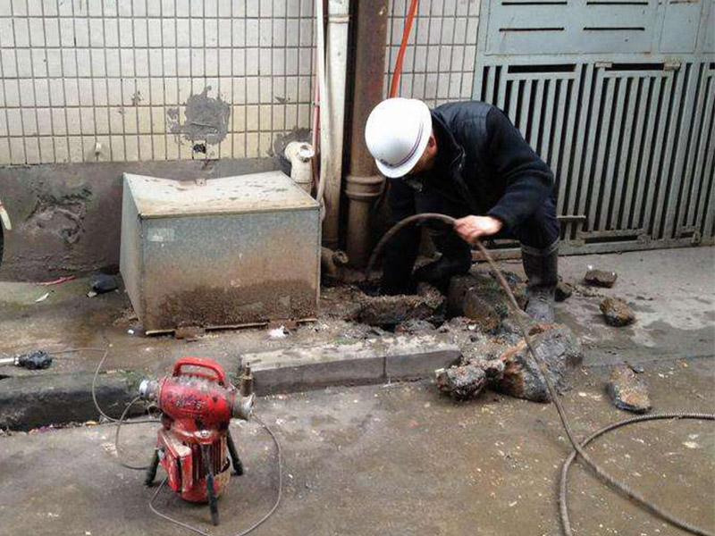 西固疏通下水道-洗菜池疏通